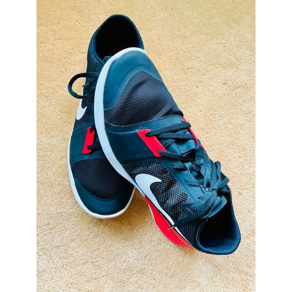 Nike Training Shoes Men's Black Red White Athletic Sneakers Size 11.5 807113-002 - Picture 5 of 10